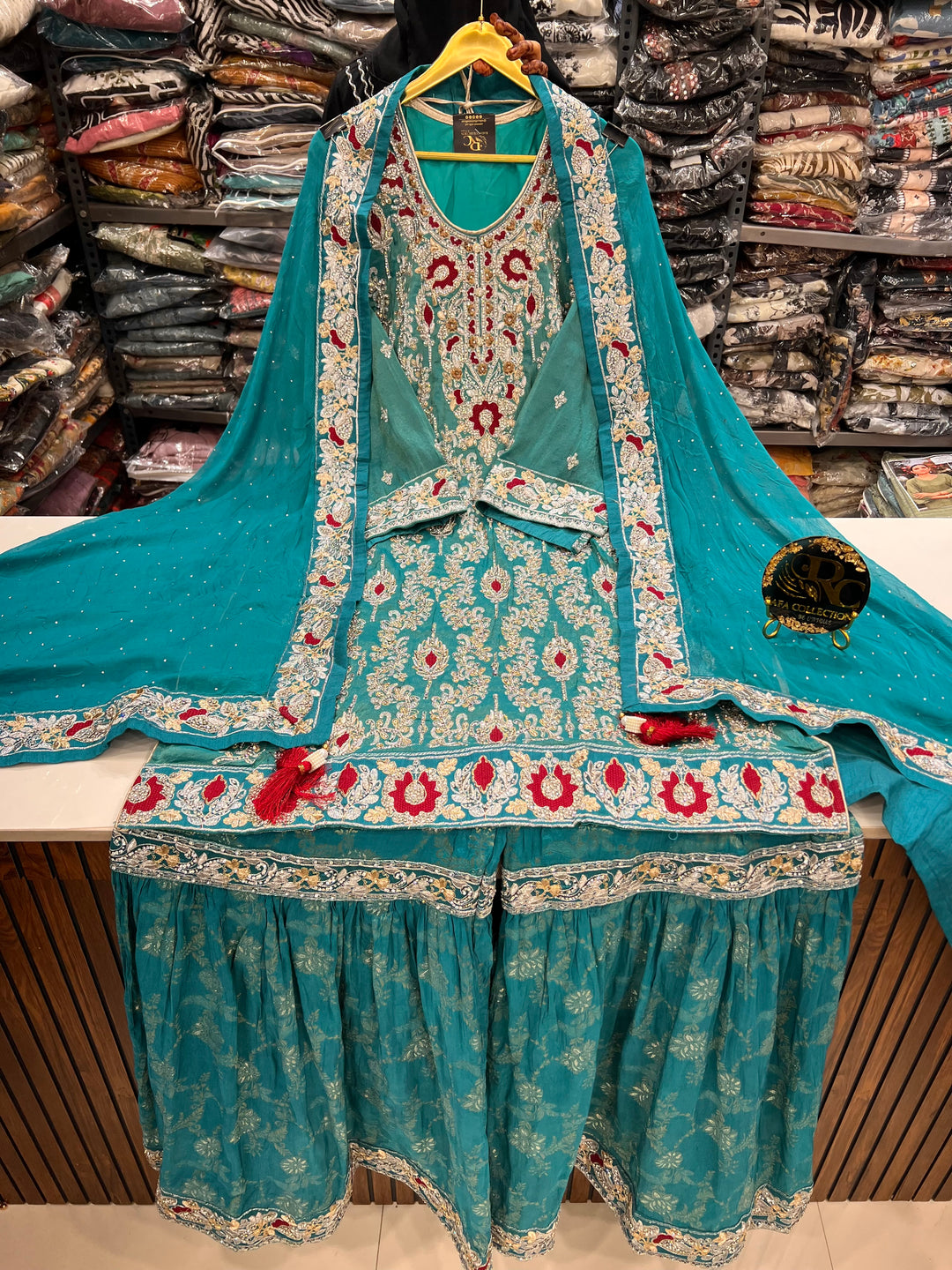 Luxury pakistani garara suits 2786