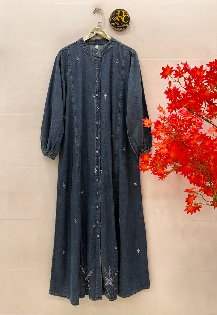Denim Long Gown’s