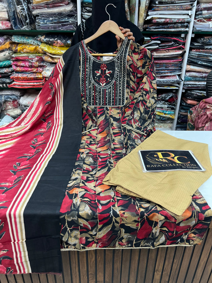 Semi cotton casual suits 2401