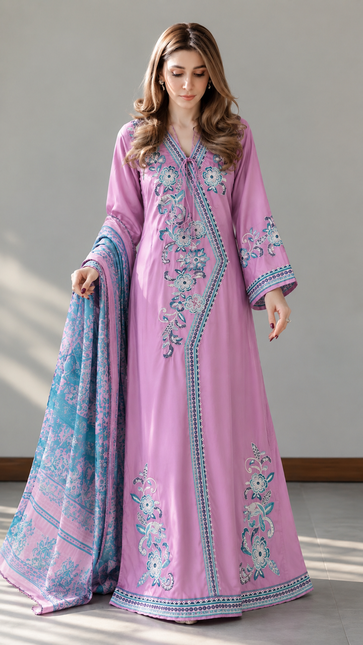 Embroidered Long Suits