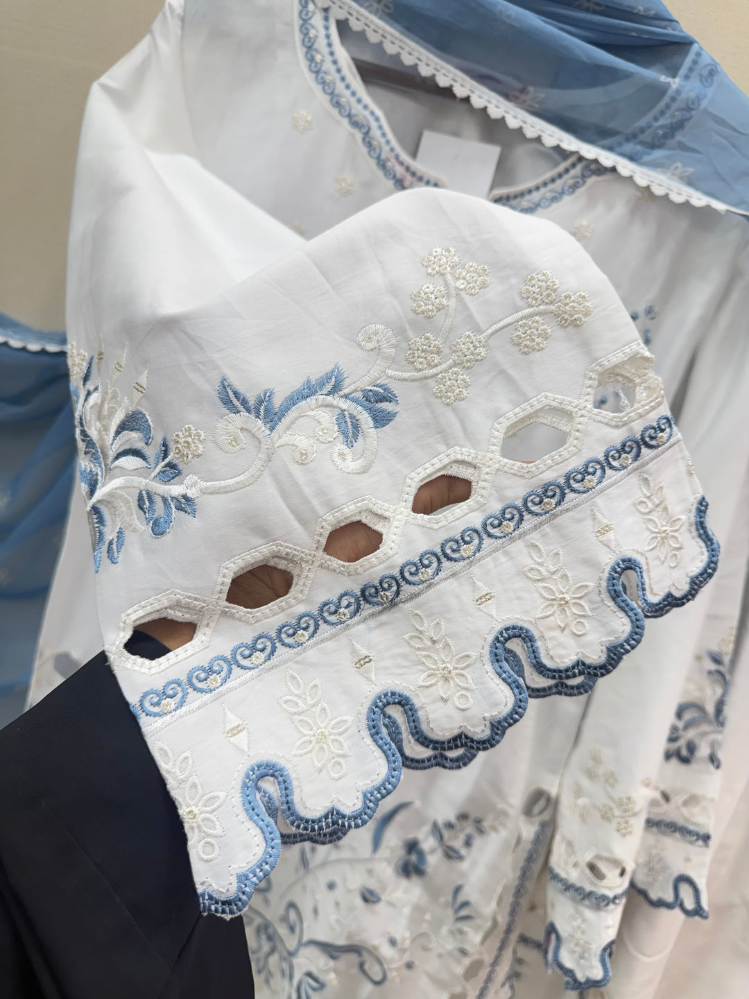 Cutwork Pakistani Suits