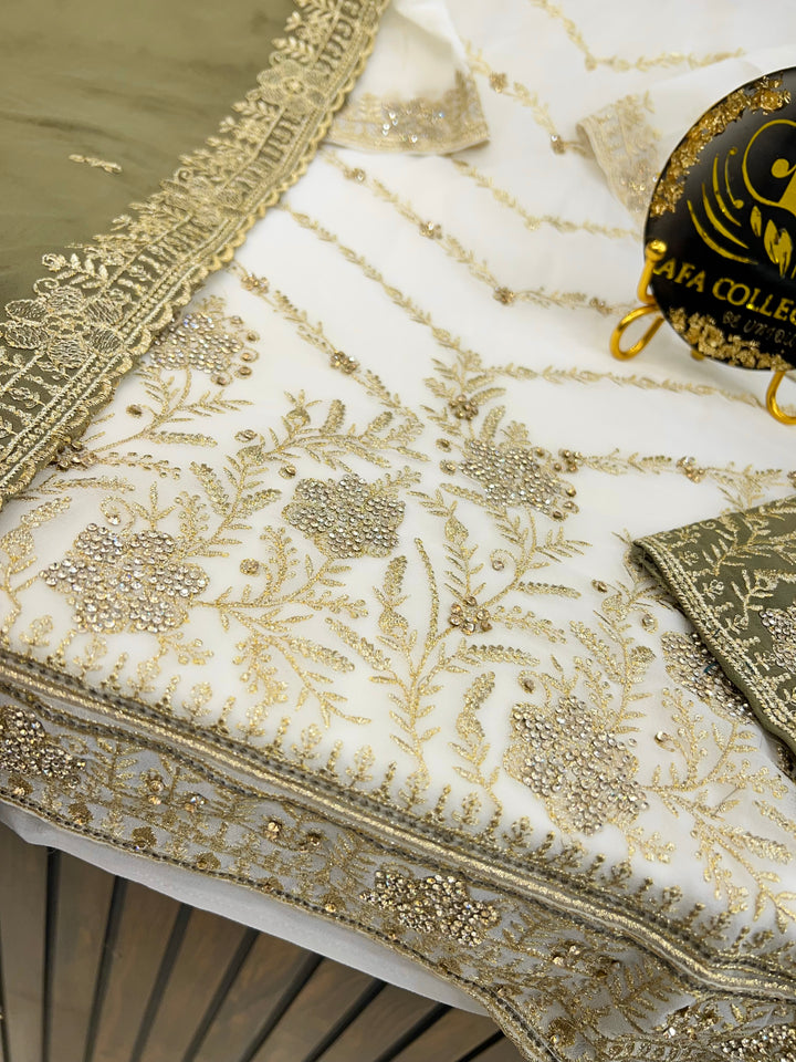 Georgette Unstitched Suits 845