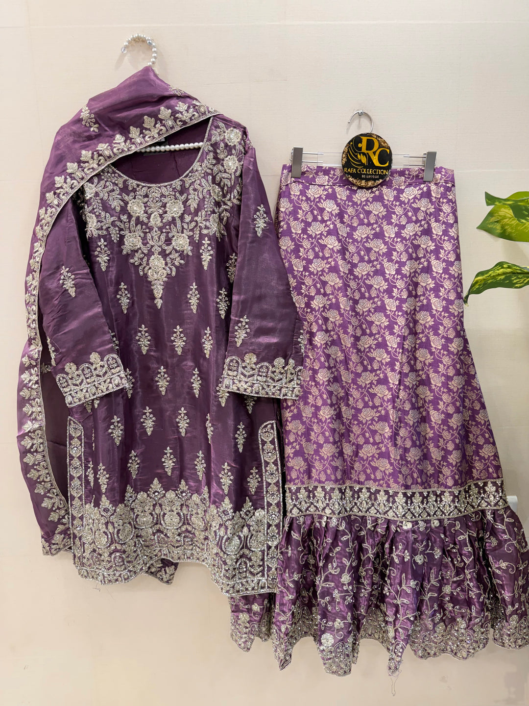 Luxury pakistani garara suits