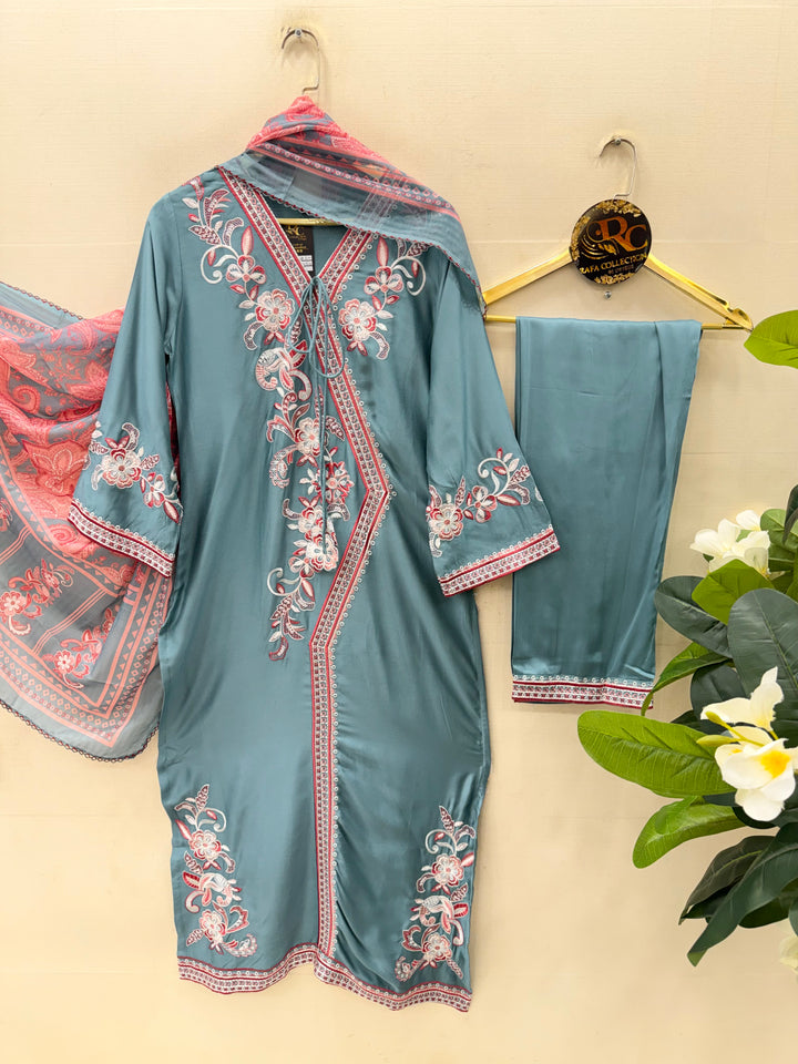 Embroidered Long Suits