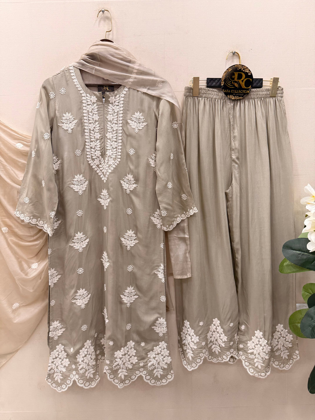 Lucknawi Embroidered Suits