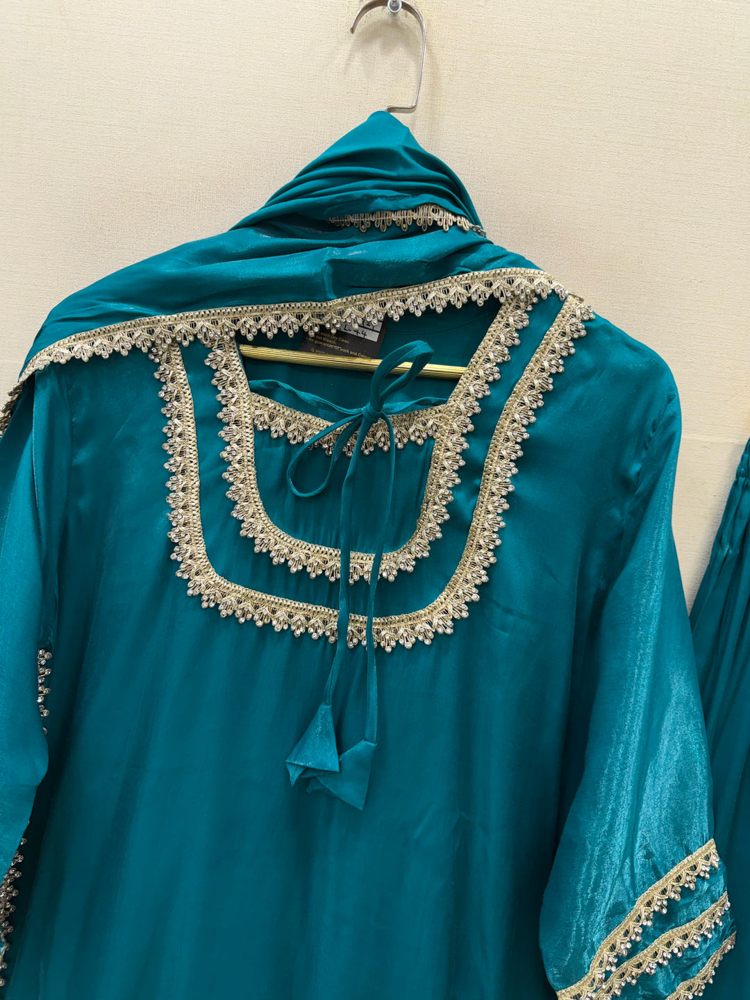 Shimmer viral lace suits