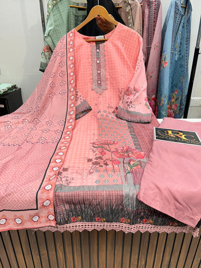 Pakistani print suit 460