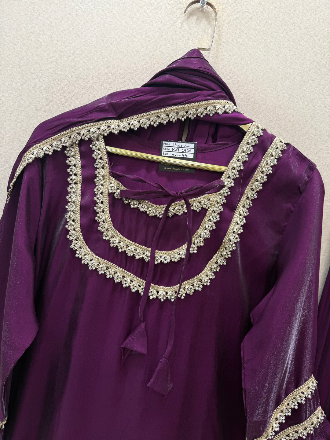 Shimmer viral lace suits