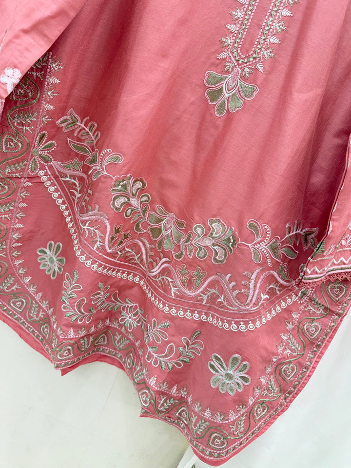 Cotton Embroidered Suits