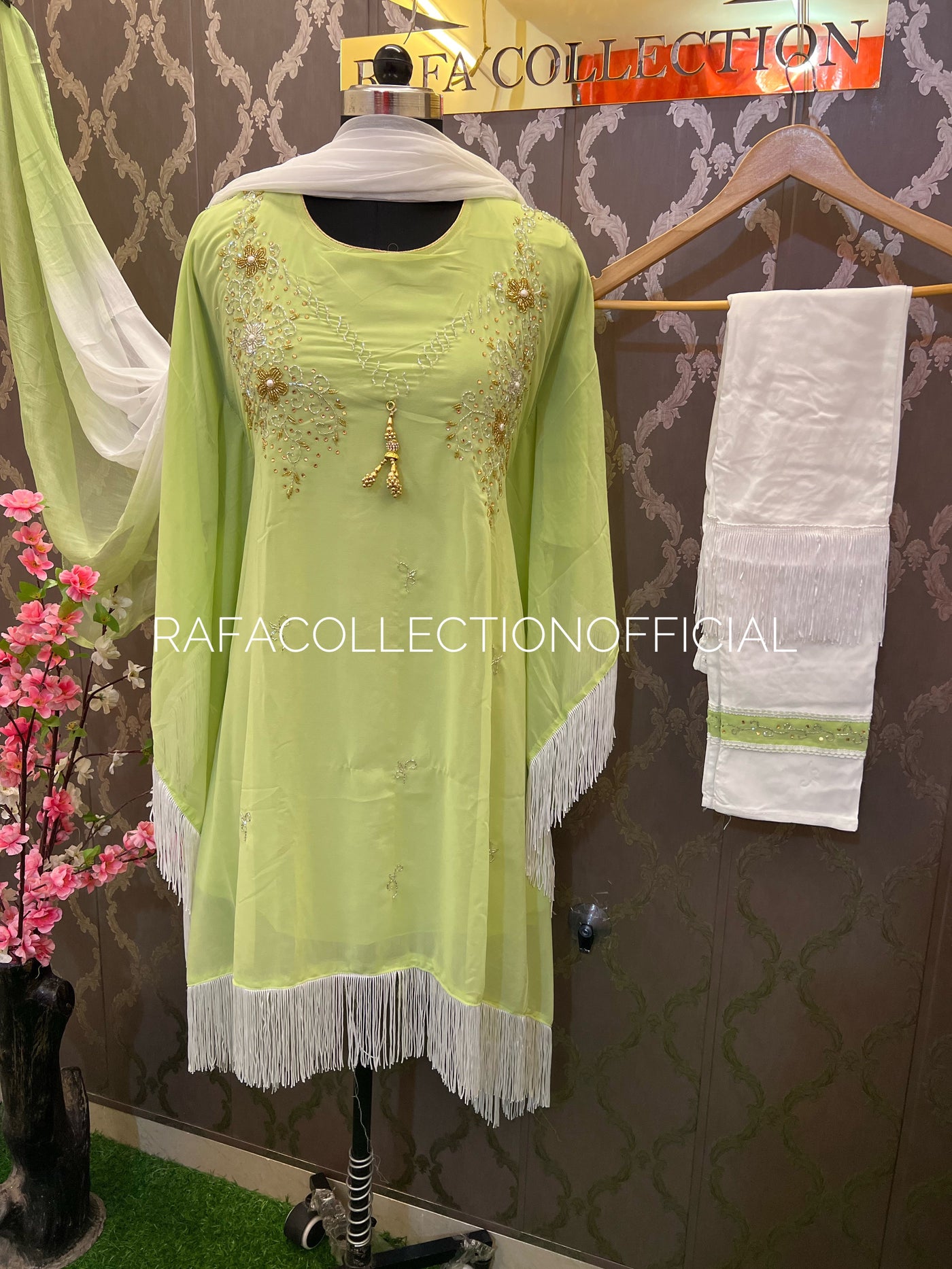 Handwork kaftan set-9