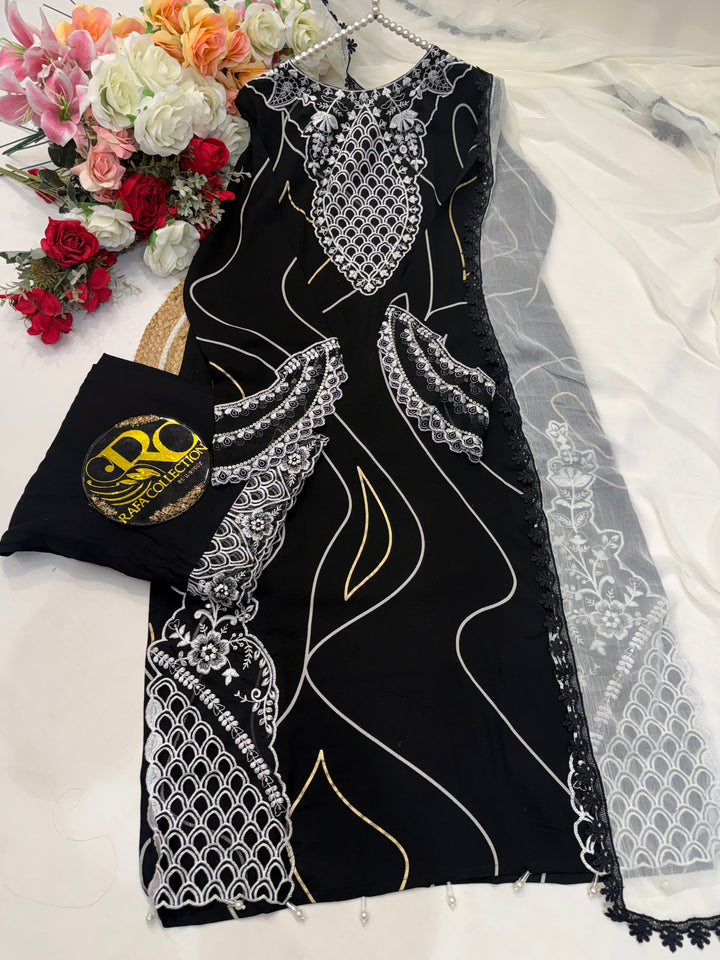 Pakistani cutwork suits