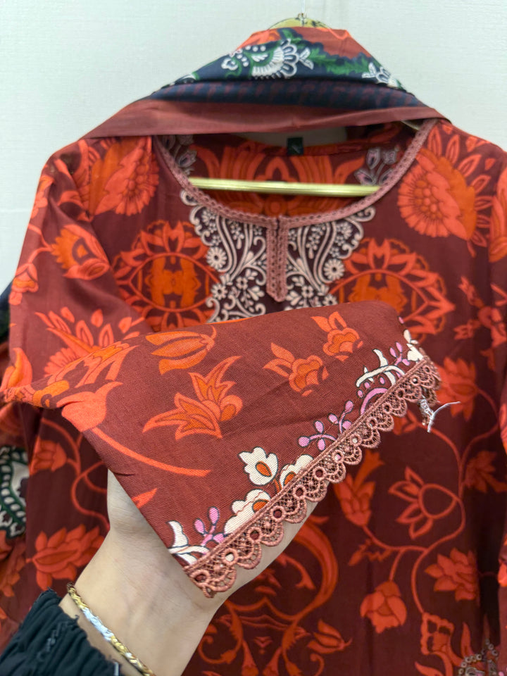 Cotton ready to wear suits