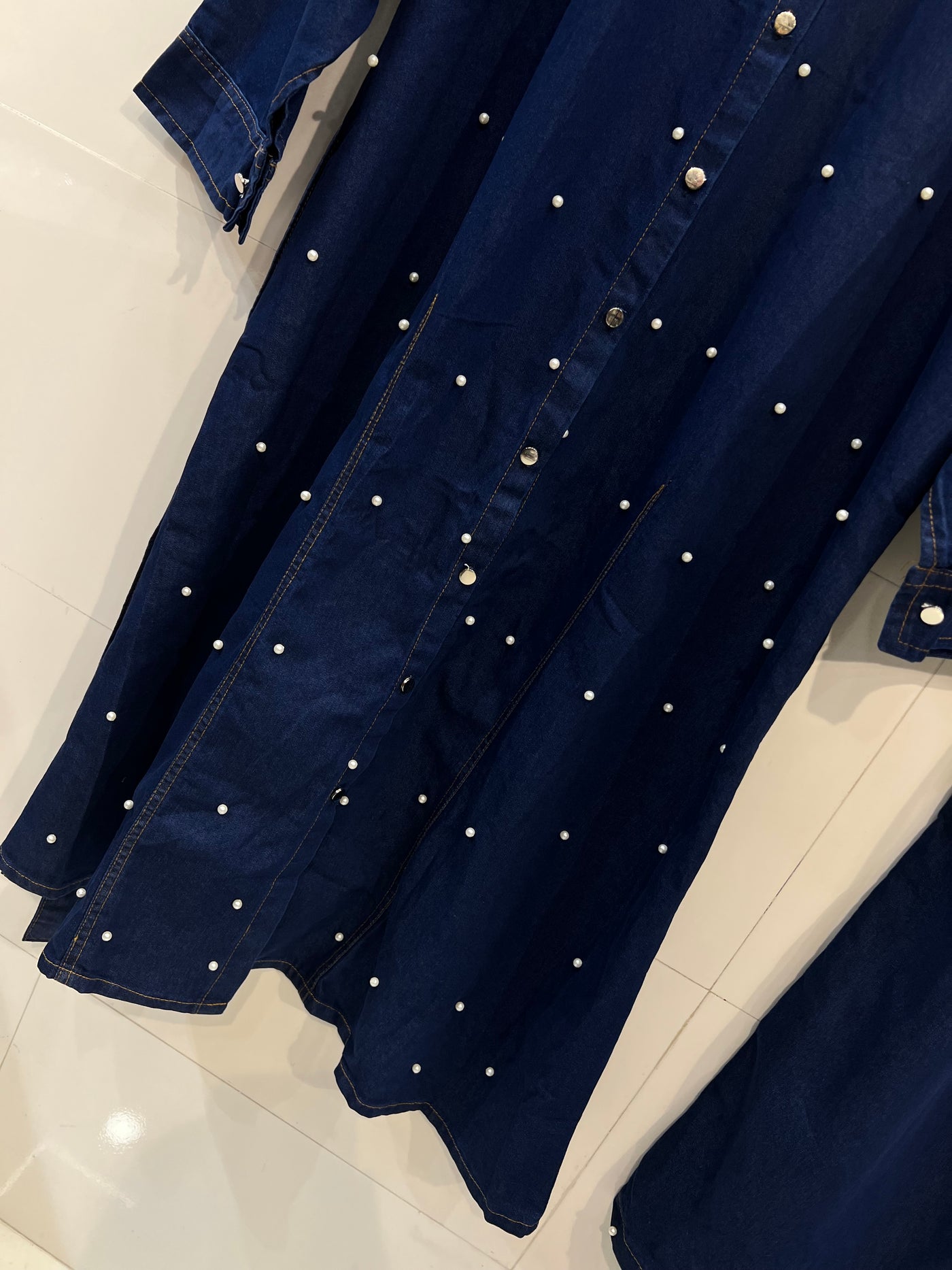 Denim long Co-ord sets 2344