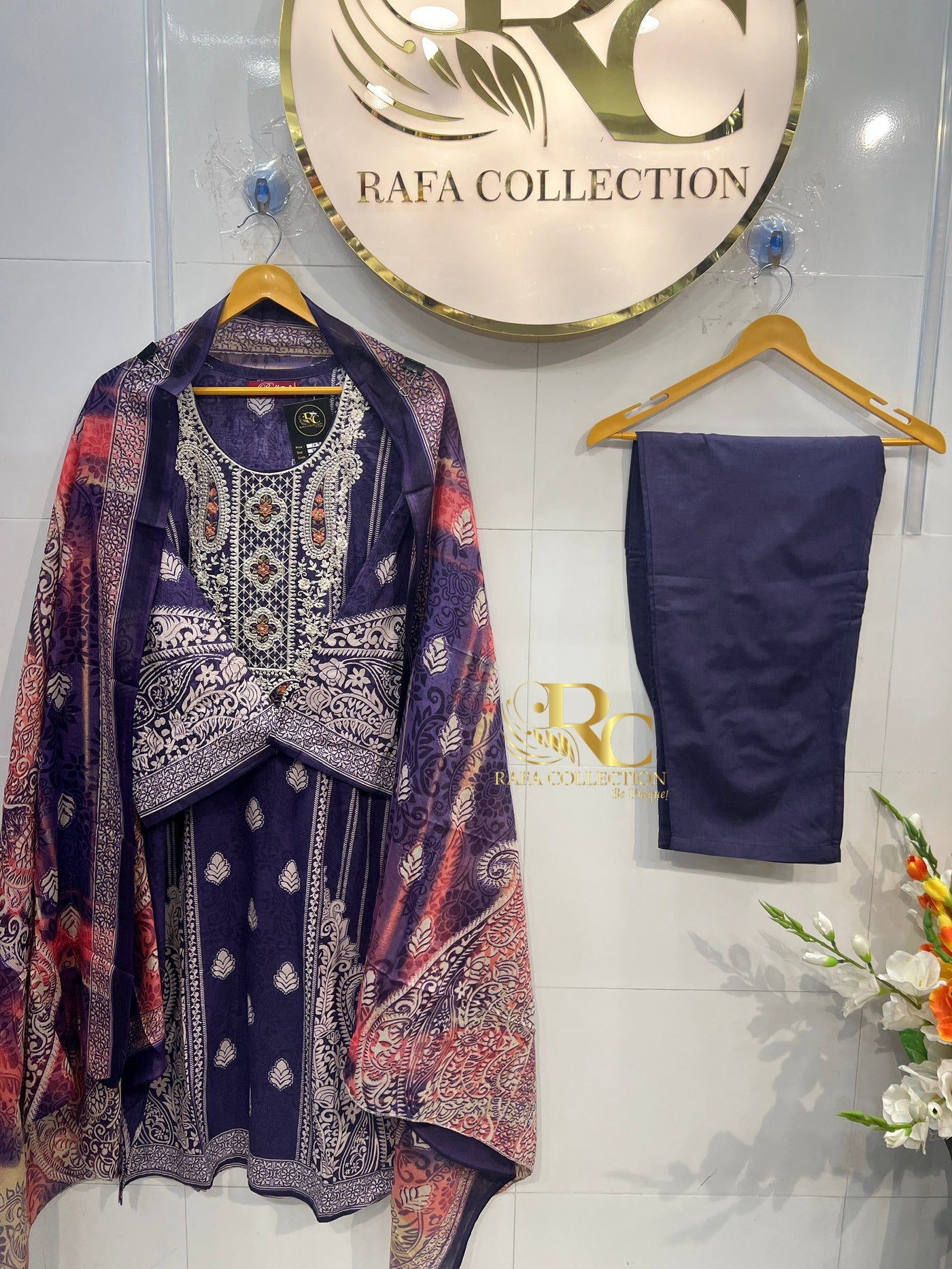 Cotton Ready To Wear Suit 1708