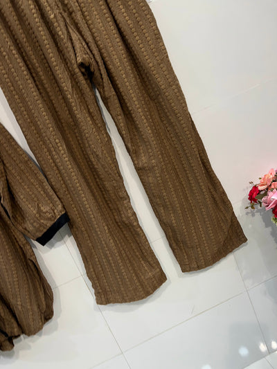Imported crinkle co- ord sets 2391