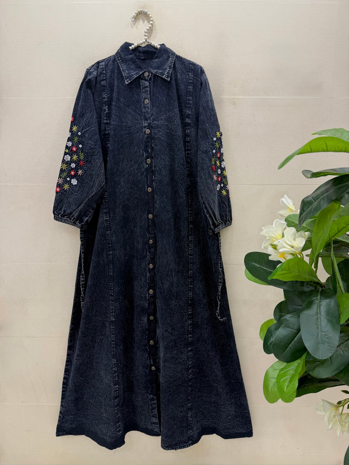 Denim Long Gown’s