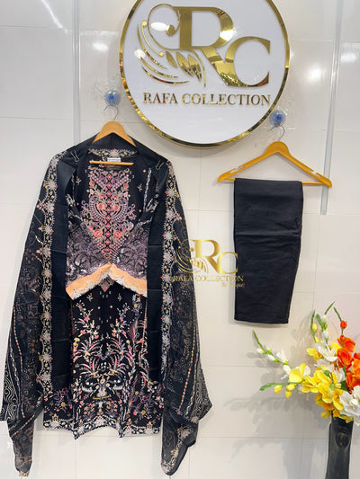 Embroided ready to wear suit 1384