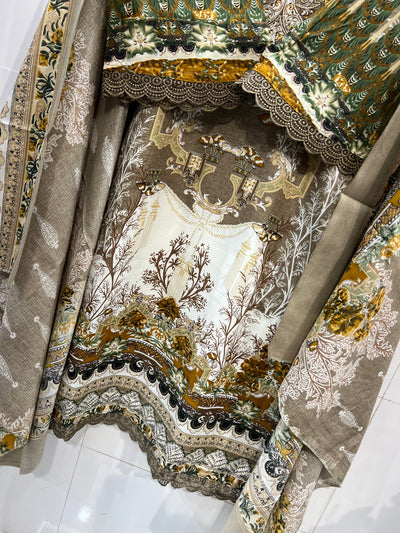 Semi cotton ready to wear suits 2103