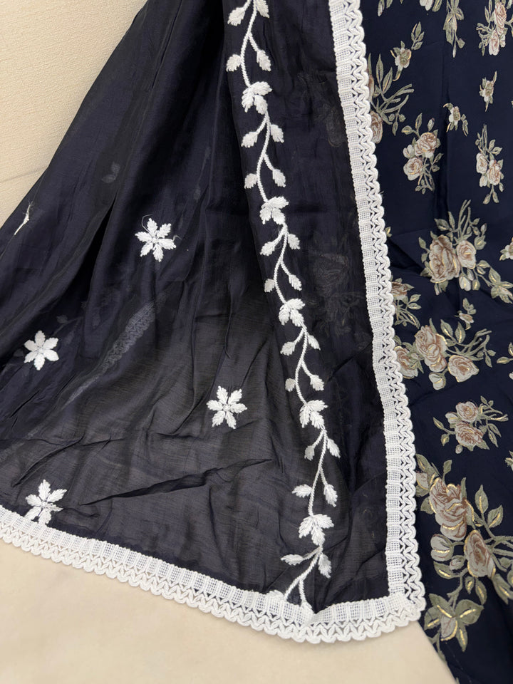 Lucknawi Unstitched suit