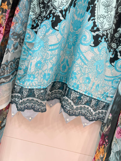 Pakistani pearl embellished suits 2745