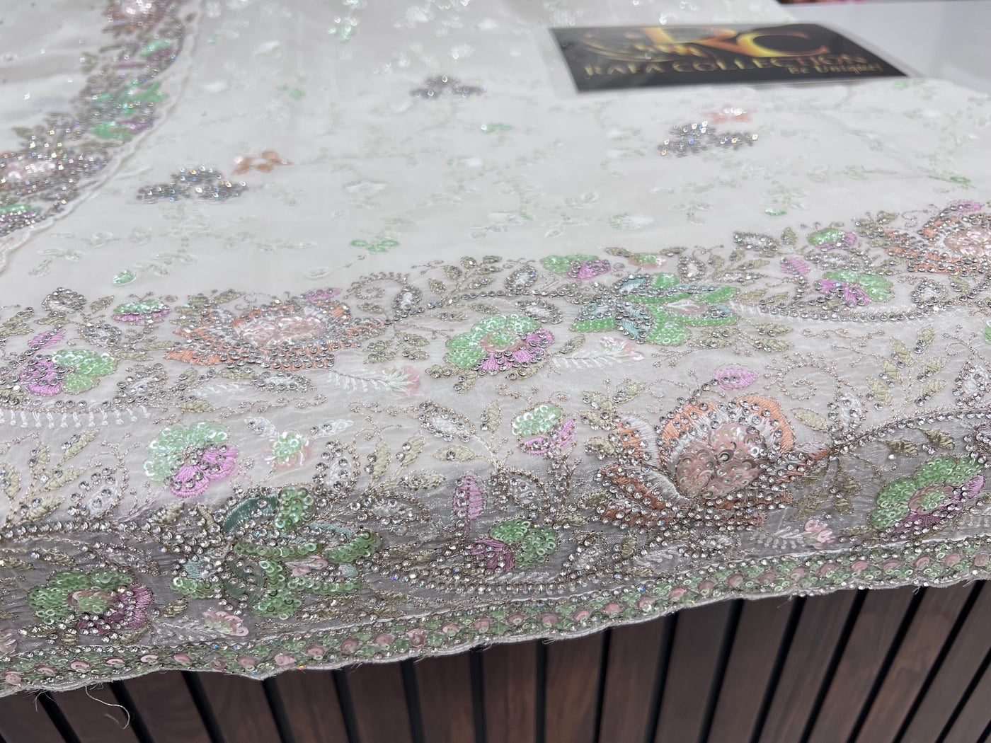 Organza Handwork Suits 2104