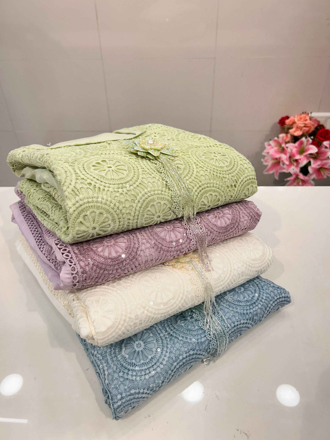 Cotton Unstitch Suit 1834