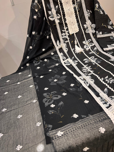 Cotton lace work 672807