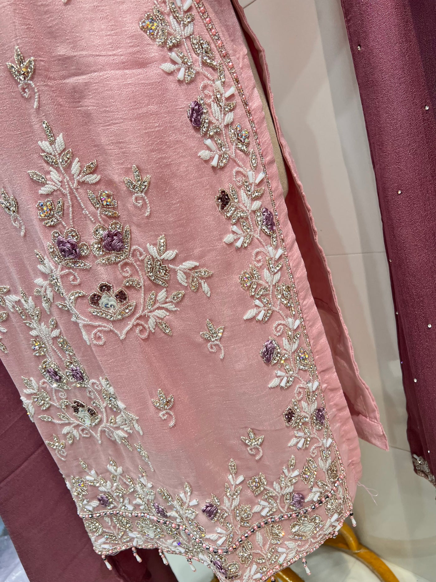 Wedding wear palazzo suit 2821