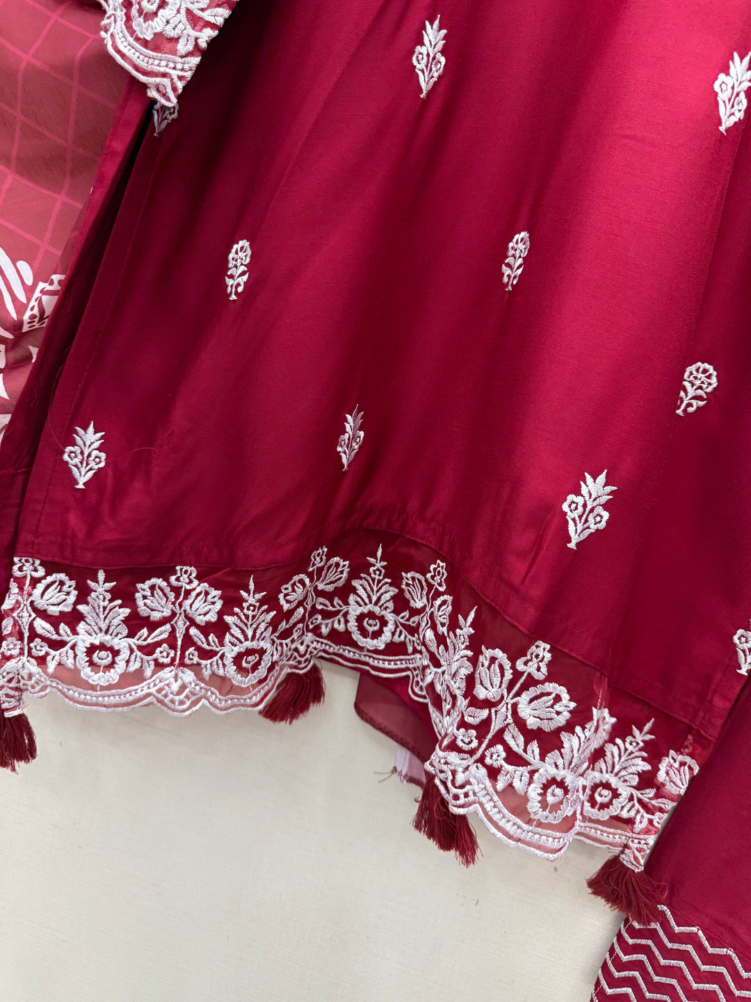Pakistani Embroidered farshi suits