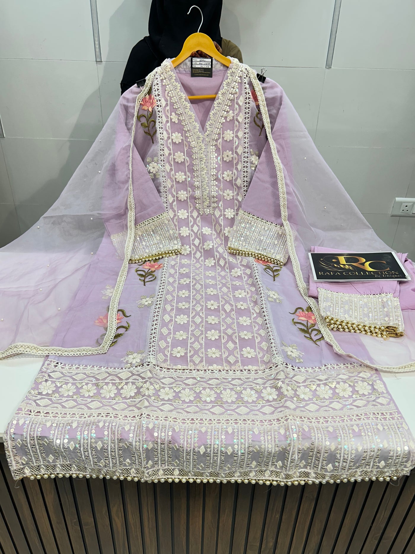 Organza Handwork Suit 1442