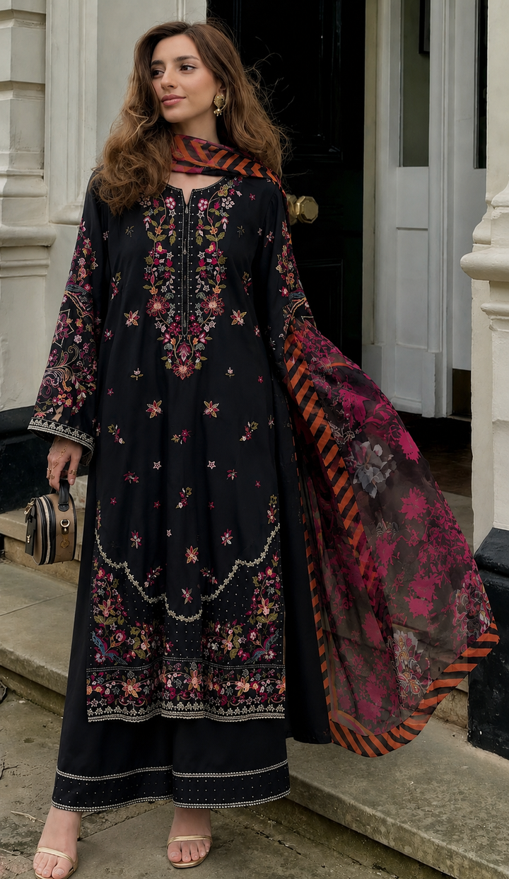 Embroidered Long Suits