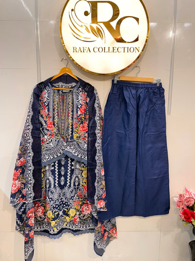 Semi cotton casual suits 2359