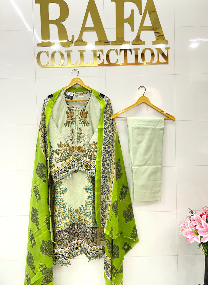Pakistani patch work suit 318311