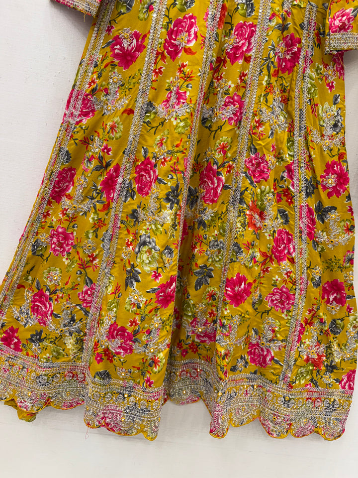 Anarkali embroidered Suits