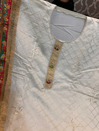 Cotton unstich suit 326