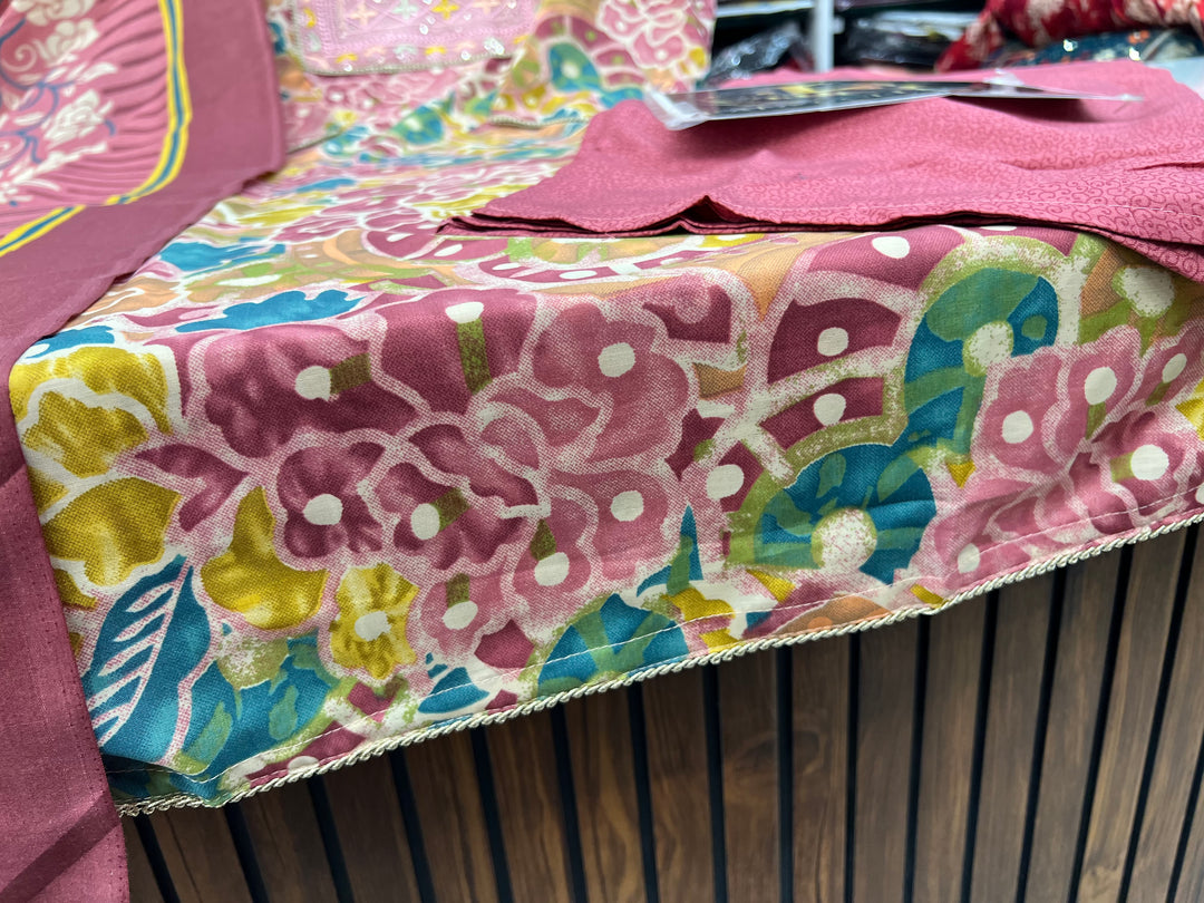 Semi cotton casual suits 2401