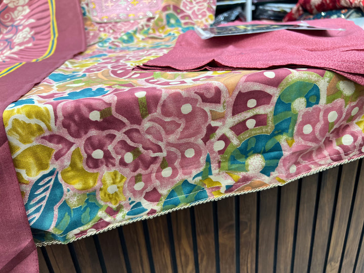 Semi cotton casual suits 2401