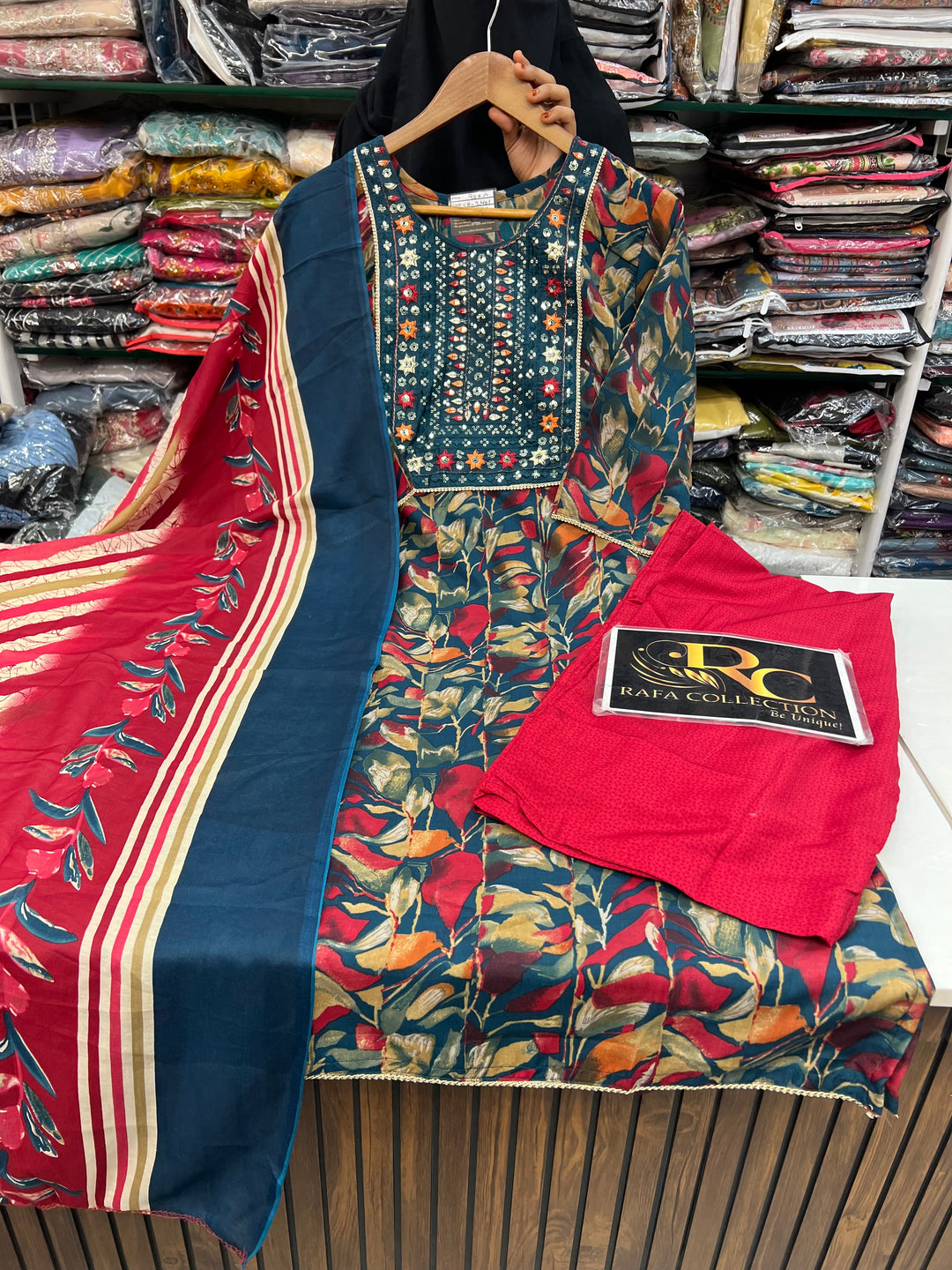 Semi cotton casual suits 2401