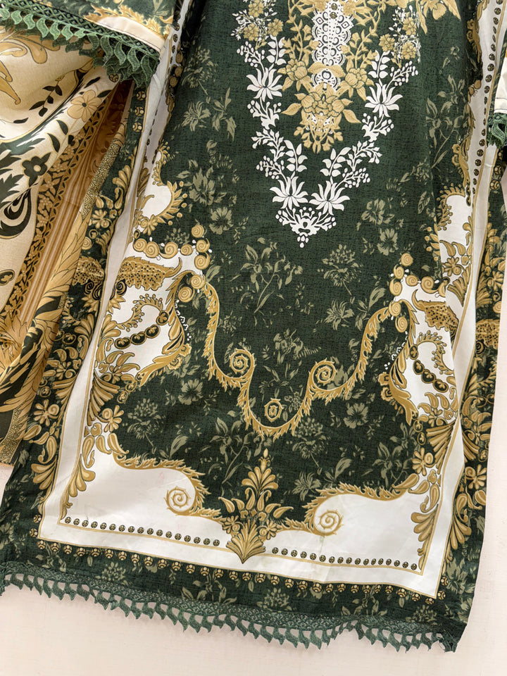Semi Cotton printed Suits
