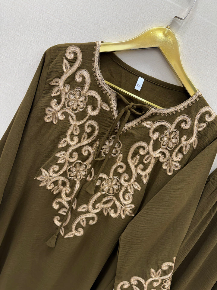 Imported embroided co-ord sets