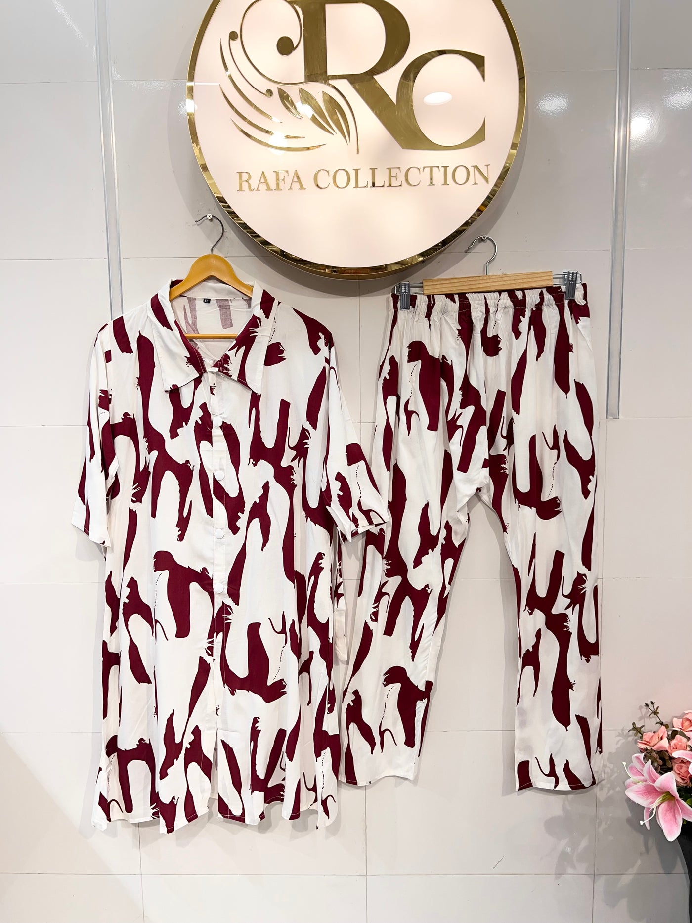 Rayon Co-Ord Set 2308