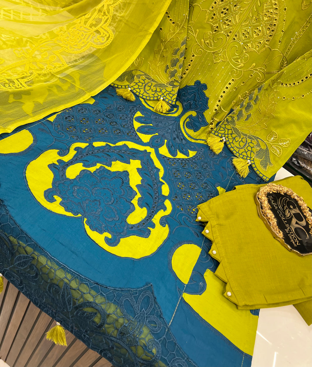 Pakistani patchwork suits