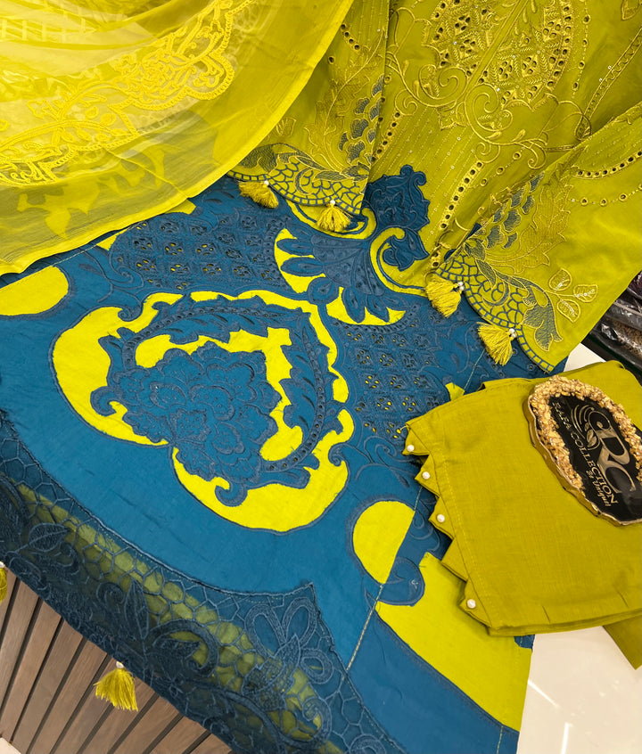 Pakistani patchwork suits