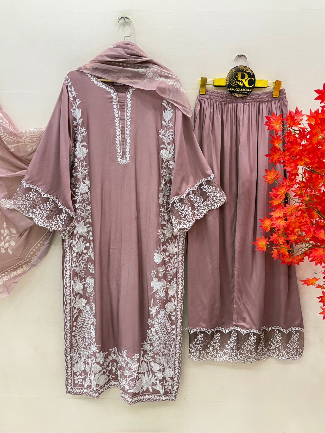 Embroidered Long Suits