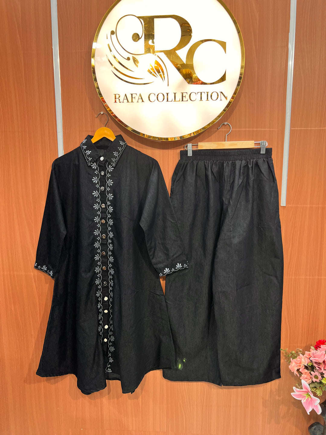 Denim Embroided Co-Ord Sets 2547