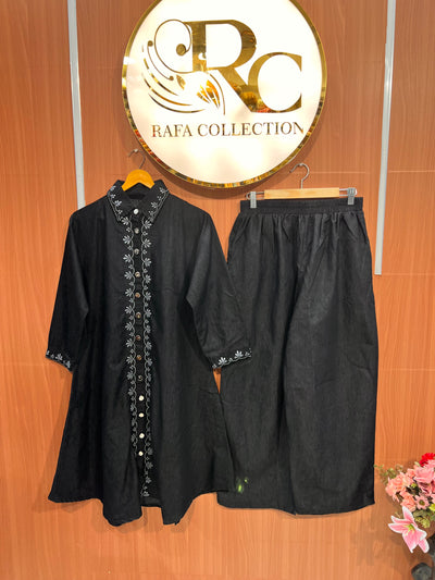 Denim Embroided Co-Ord Sets 2547