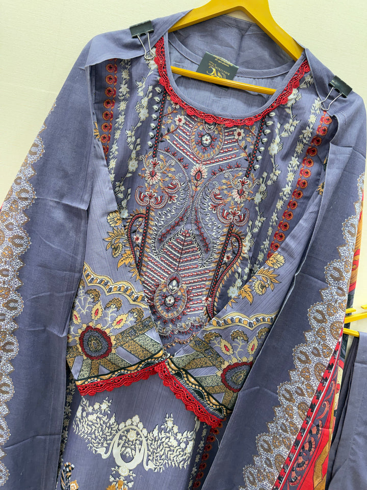 Semi cotton suits 2836