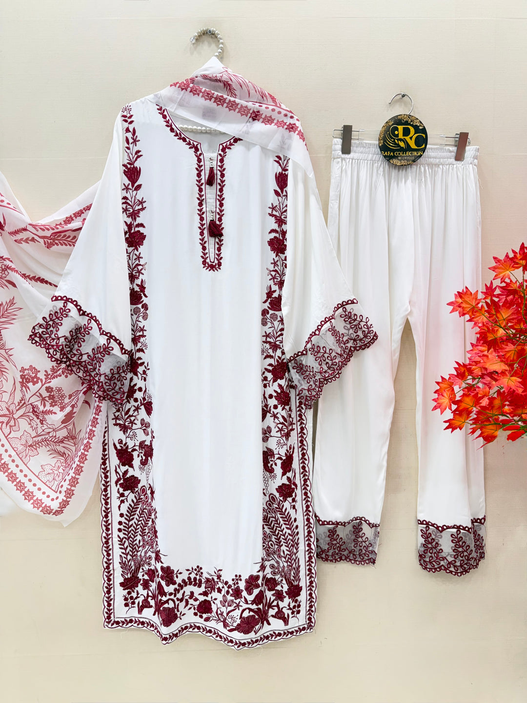 Embroidered Long Suits