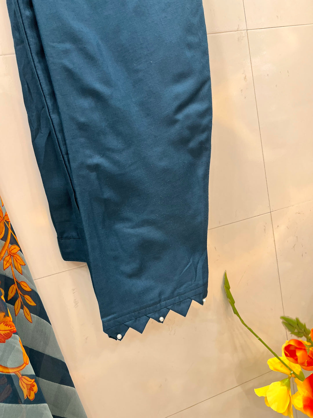 Pakistani pearl embellished suits 2660