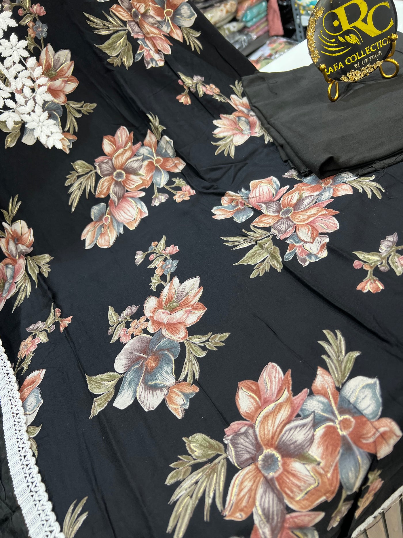 Lucknawi Unstitched suit 2791